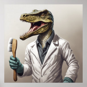 Conservasaurus Dinosaur Art Print