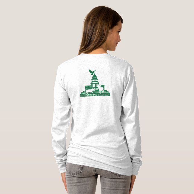 Conservation Affairs Committee Logo Long Sleeve T-Shirt (Back Full)