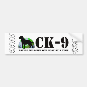 Conservation Canine Bumperstickers Bumper Sticker