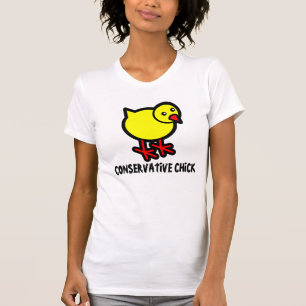 Conservative Chick, Ladies T-shirt