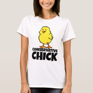 Conservative Chick Ladies T-shirts
