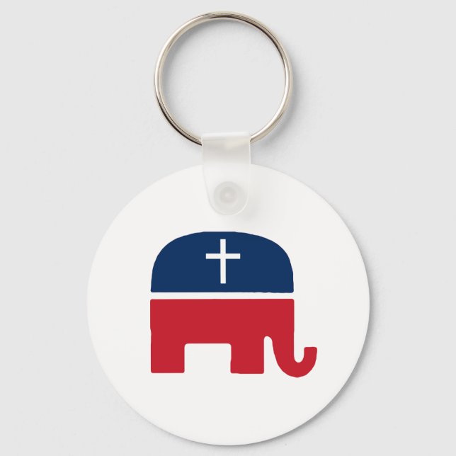 Conservative Christian Key Ring (Front)