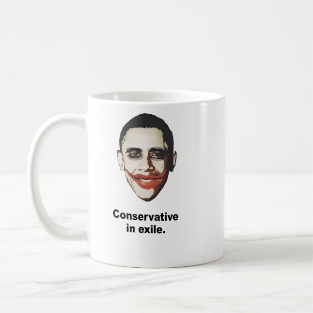 Conservative in exile coffee mug (Left)