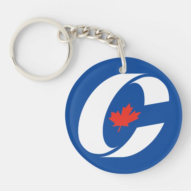 Conservative Party Canadian Key Ring (Front)