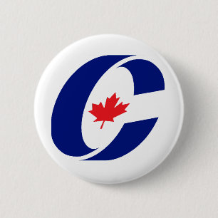 Conservative Party of Canada 6 Cm Round Badge