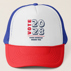 Conservative Republican Democratic Election Voter Trucker Hat