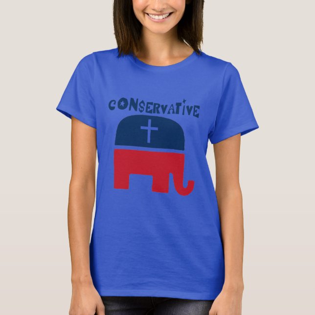 Conservative Republican T-Shirt (Front)