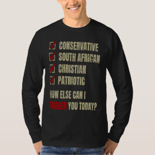 Conservative South African Christian Patriotic T-Shirt
