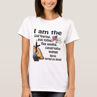 Conservative Woman T-Shirt