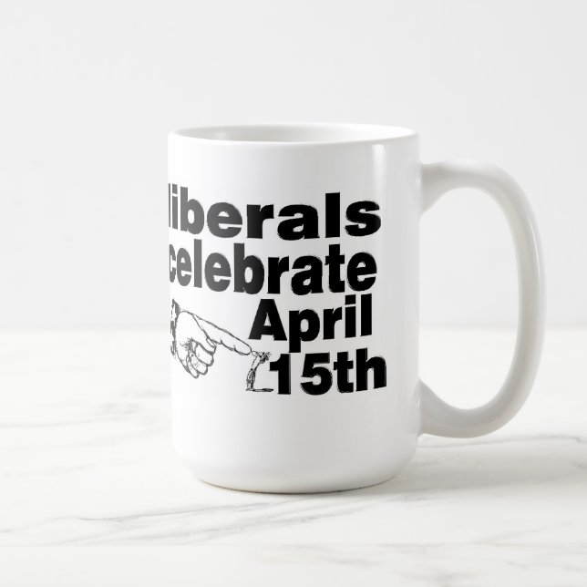 Conservatives vs. Liberals mug (Right)