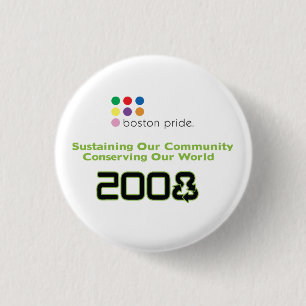 Conserve Small 3 Cm Round Badge