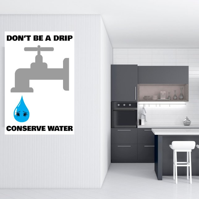 Conserve Water Poster (Creator Uploaded)