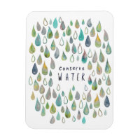 CONSERVE WATER Protect Planet Save Earth Kitchen 
