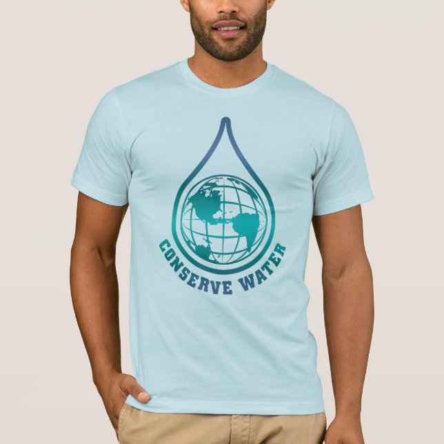 Conserve Water t-shirt (Front)