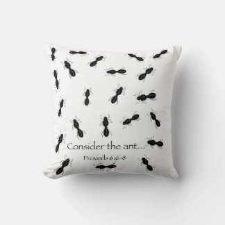 Consider the ant cushion