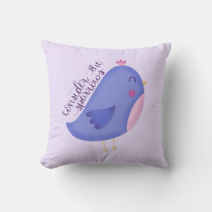 Consider the Sparrows Pillow