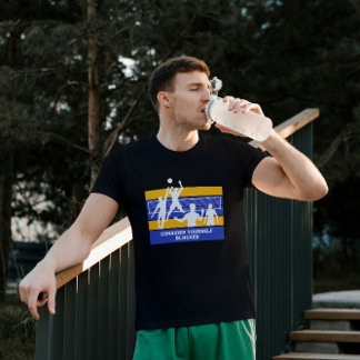 Consider Yourself Blocked Funny Volleyball T-Shirt