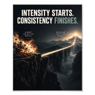 Consistency Finishes Photo Print