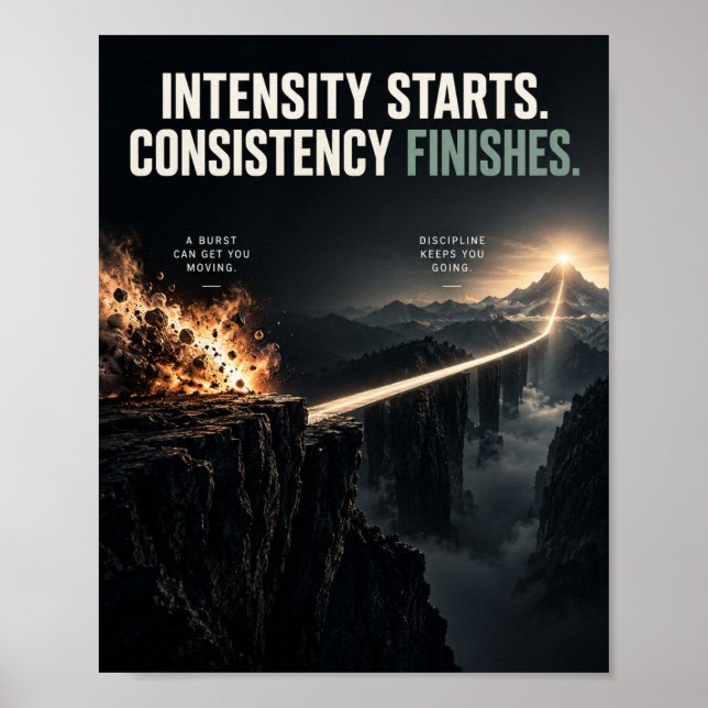 Consistency Finishes Poster (Front)