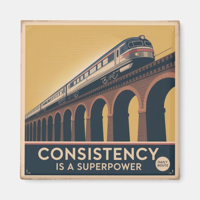 Consistency Is A Superpower Magnet (Front)