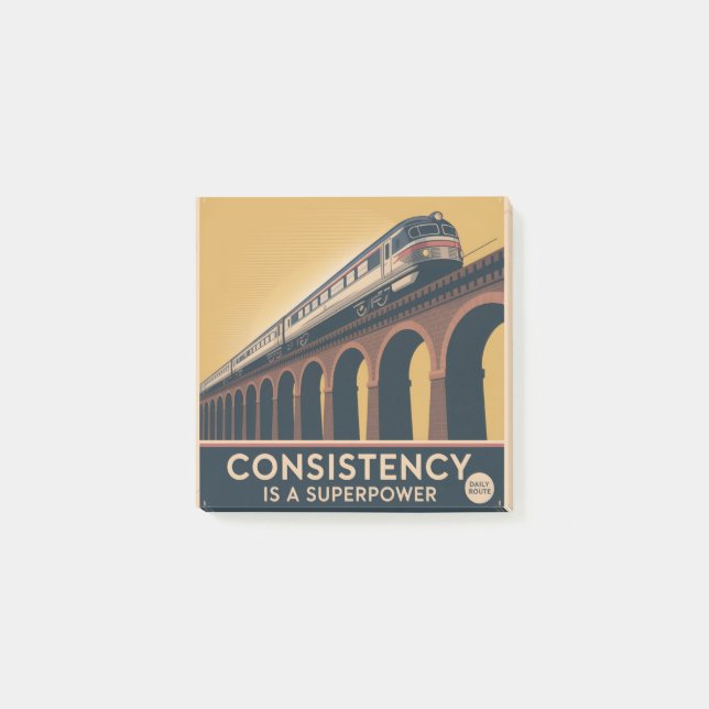 Consistency Is A Superpower Post-it Notes (Front)