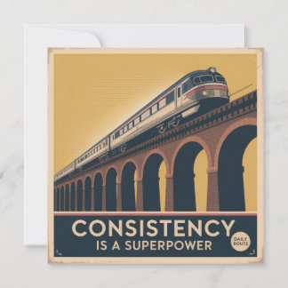 Consistency Is A Superpower Save The Date