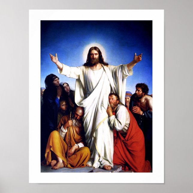 "Consolator" by Carl Bloch. Fine Art Print (Front)
