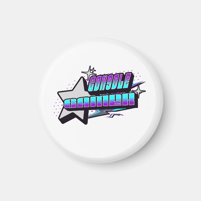 CONSOLE GAMER Y2K STYLE MAGNET (Front)
