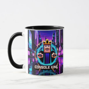 "Console King: Retro Gamer Design" Mug