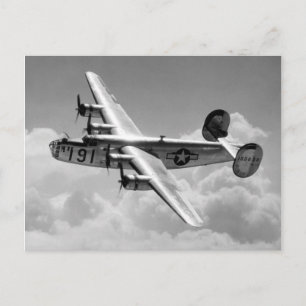 Consolidated B-24 Liberator Postcard