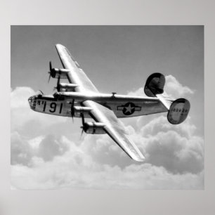 Consolidated B-24 Liberator Poster