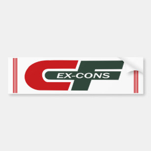 Consolidated Freightways Ex-Cons Sticker