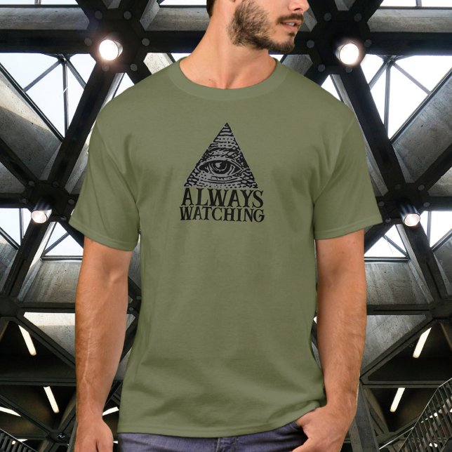 Conspiracy Always Watching Eye T-Shirt (Creator Uploaded)