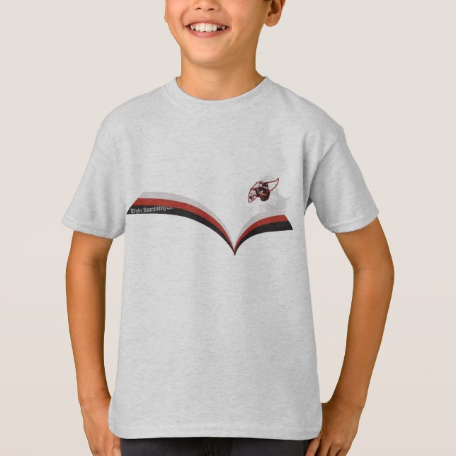 Conspiracy Band Surfing Graphic T-Shirt (Front)