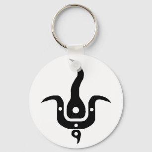 conspiracy skateteam logo keychain