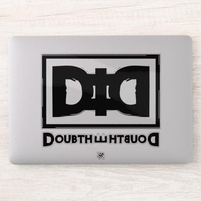 Conspiracy theory mockery motto: Doubt The Doubt (Computer)