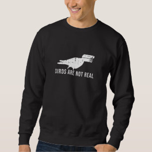 Conspiracy Theory Surveillance Bird Camera Sweatshirt