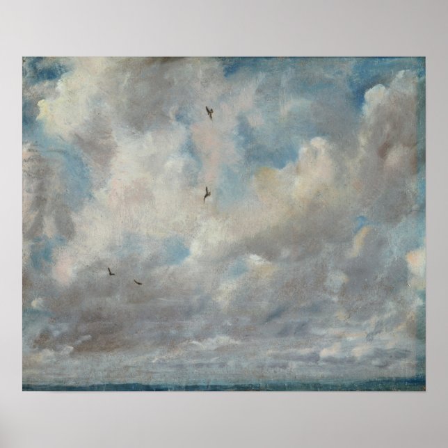 Constable - Cloud Study Poster (Front)