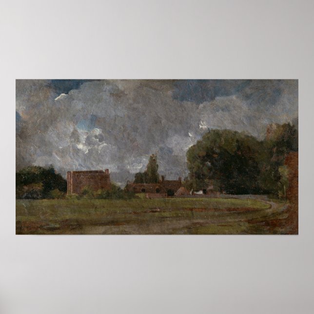 Constable - Golding's House East Bergholt Poster (Front)
