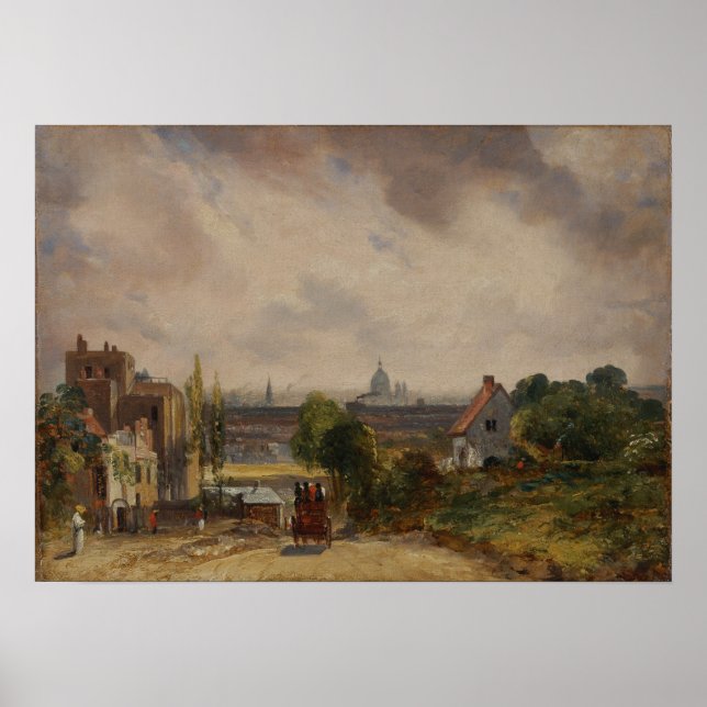 Constable - Sir Richard Steele's Cottage Hampstead Poster (Front)