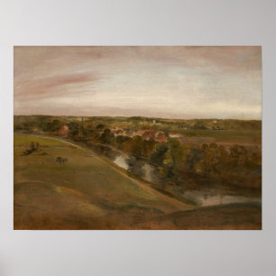 Constable - Stratford Saint Mary Poster