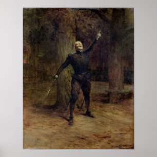 Constant Coquelin  as Cyrano de Bergerac Poster