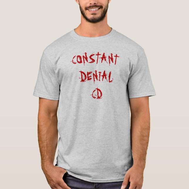 CONSTANT DENIAL CD T-Shirt (Front)