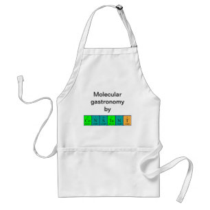 Constant periodic table name apron