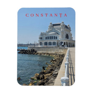 Constanta Casino view fridge magnet