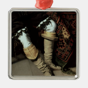 Constantijn Huygens  and his clerk, 1627 Metal Tree Decoration