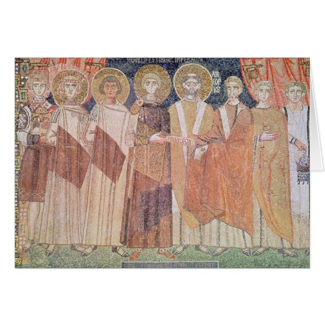 Constantine IV granting Bishop privileges (Front Horizontal)