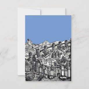 Constantinople capital of the Roman Empire Thank You Card