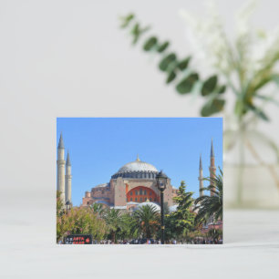 Constantinople Hagia Sophia Turkey Ayasofya Holiday Postcard