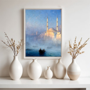 Constantinople, Ivan Aivazovsky Poster